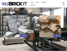 Tablet Screenshot of brickit.co.za